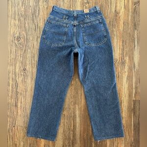 *FLAWS* Riders by Lee “Mom” High Rise Jeans Womens 10M Blue Denim Cropped